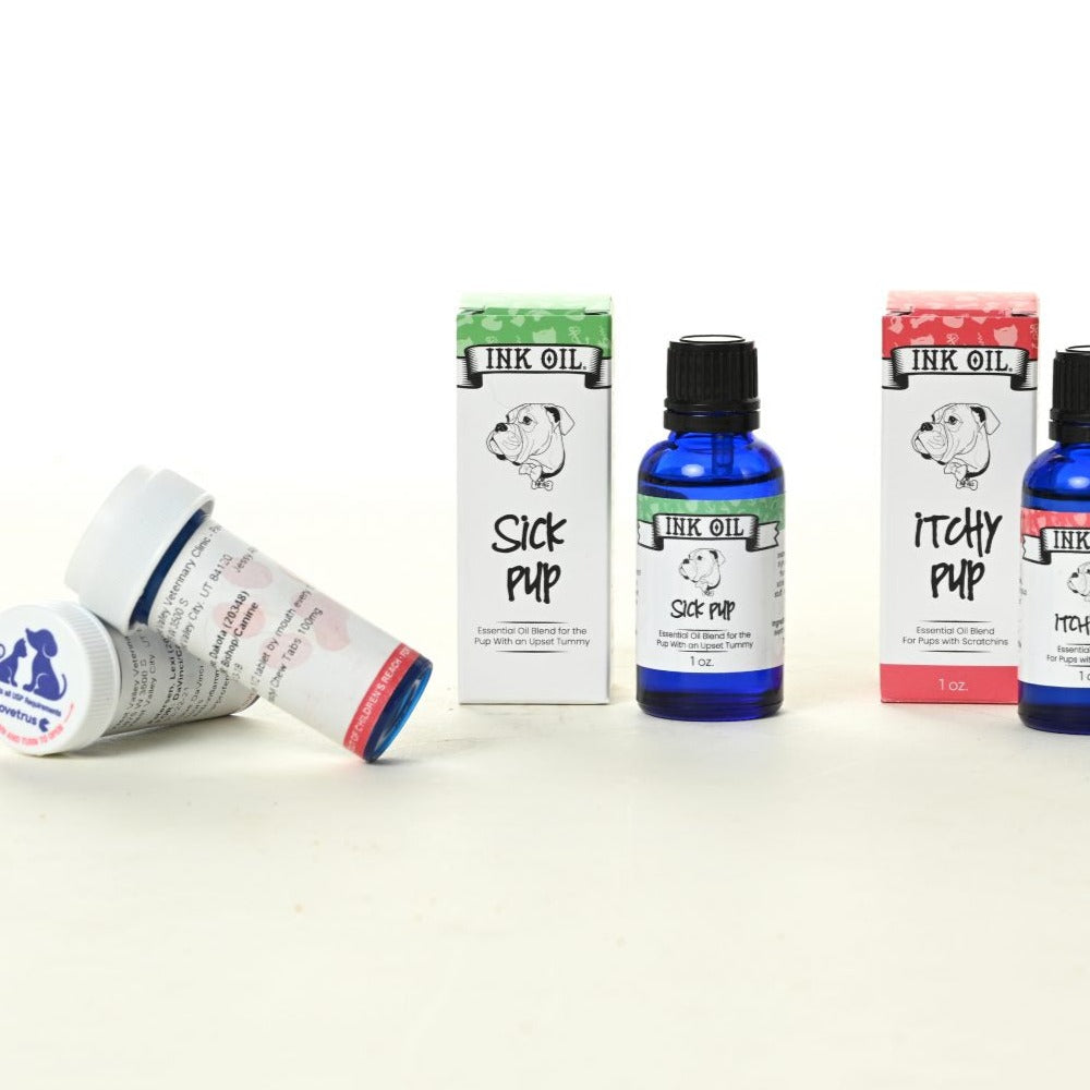Sick-Pup-Essential-Oils-for-Dogs